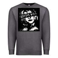 Charcoal Heather Vintage Bikini Kill Women Classic Premium Sweatshirt - FloraArt