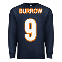 Navy Burrow Jersey Premium Sweatshirt - FloraArt