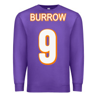 Purple Burrow Jersey Premium Sweatshirt - FloraArt