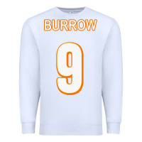 White Burrow Jersey Premium Sweatshirt - FloraArt