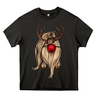 Asphalt deer gnome Heavy Core Tee - CowGirlArtShop