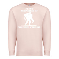 Pale Pink wounded warrior Premium Sweatshirt - FloraArt