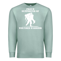 Seafoam wounded warrior Premium Sweatshirt - FloraArt