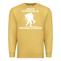 Antique Gold wounded warrior Premium Sweatshirt - FloraArt