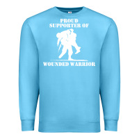 Ocean Blue wounded warrior Premium Sweatshirt - FloraArt