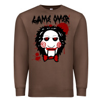 Chestnut Billy Puppet Saw Jigsaw Inspired Premium Sweatshirt - FloraArt