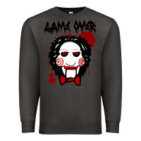 Smoke Billy Puppet Saw Jigsaw Inspired Premium Sweatshirt - FloraArt