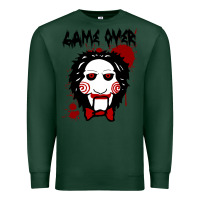 Sports Green Billy Puppet Saw Jigsaw Inspired Premium Sweatshirt - FloraArt