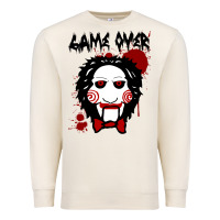 Sandshell Billy Puppet Saw Jigsaw Inspired Premium Sweatshirt - FloraArt