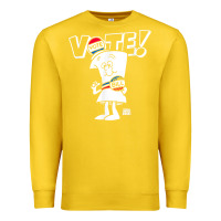 Lemon schoolhouse rock vote with bill with white type t shirt Premium Sweatshirt - FloraArt