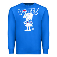 True Royal schoolhouse rock vote with bill with white type t shirt Premium Sweatshirt - FloraArt