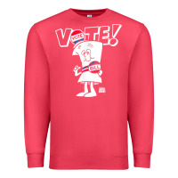 Cardinal schoolhouse rock vote with bill with white type t shirt Premium Sweatshirt - FloraArt