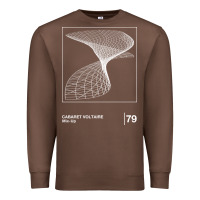 Chestnut Cabaret Voltaire Minimal Style Graphic Artwork Design gift Premium Sweatshirt - FloraArt