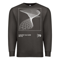 Smoke Cabaret Voltaire Minimal Style Graphic Artwork Design gift Premium Sweatshirt - FloraArt