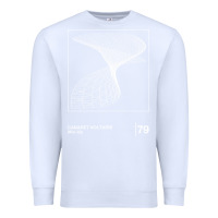 White Cabaret Voltaire Minimal Style Graphic Artwork Design gift Premium Sweatshirt - FloraArt
