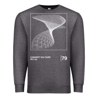 Charcoal Heather Cabaret Voltaire Minimal Style Graphic Artwork Design gift Premium Sweatshirt - FloraArt