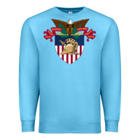 Ocean Blue United States, Military Academy Premium Sweatshirt - FloraArt