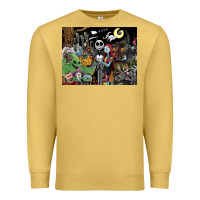 Antique Gold nightmare before christmas Premium Sweatshirt - FloraArt