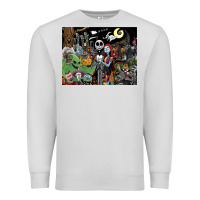 Dove Grey nightmare before christmas Premium Sweatshirt - FloraArt