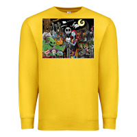 Lemon nightmare before christmas Premium Sweatshirt - FloraArt