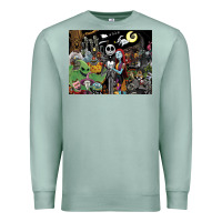 Seafoam nightmare before christmas Premium Sweatshirt - FloraArt