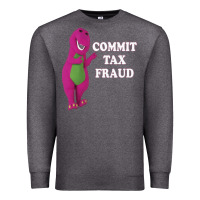 Charcoal Heather commit tax fraud essential Premium Sweatshirt - FloraArt