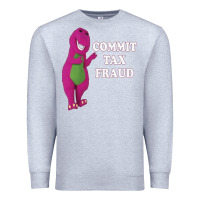 Heather Grey commit tax fraud essential Premium Sweatshirt - FloraArt