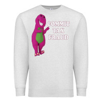 Oatmeal Heather commit tax fraud essential Premium Sweatshirt - FloraArt