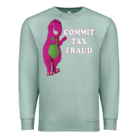 Seafoam commit tax fraud essential Premium Sweatshirt - FloraArt