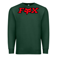 Sports Green fox Premium Sweatshirt - FloraArt
