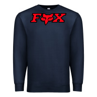 Navy fox Premium Sweatshirt - FloraArt