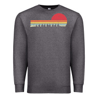 Charcoal Heather Rowing . Retro Style  For Rower Premium Sweatshirt - FloraArt