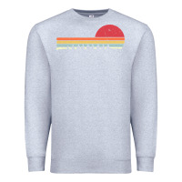 Heather Grey Rowing . Retro Style  For Rower Premium Sweatshirt - FloraArt