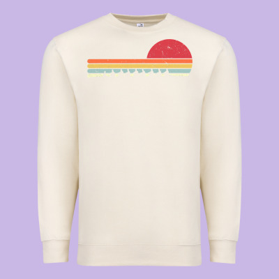 Rowing . Retro Style  For Rower Premium Sweatshirt Designed By Floraart