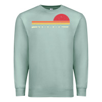 Seafoam Rowing . Retro Style  For Rower Premium Sweatshirt - FloraArt