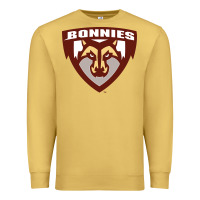Antique Gold st. bonaventure bonnies Premium Sweatshirt - FloraArt