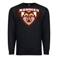 Black st. bonaventure bonnies Premium Sweatshirt - FloraArt