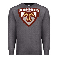 Charcoal Heather st. bonaventure bonnies Premium Sweatshirt - FloraArt