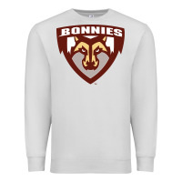 Dove Grey st. bonaventure bonnies Premium Sweatshirt - FloraArt