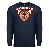 Navy st. bonaventure bonnies Premium Sweatshirt - FloraArt
