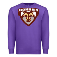 Purple st. bonaventure bonnies Premium Sweatshirt - FloraArt