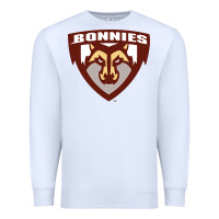 White st. bonaventure bonnies Premium Sweatshirt - FloraArt