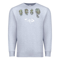 Heather Grey ELEKTRA STAIND Premium Sweatshirt - FloraArt