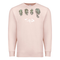 Pale Pink ELEKTRA STAIND Premium Sweatshirt - FloraArt