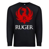 Black vintage ruger Premium Sweatshirt - FloraArt