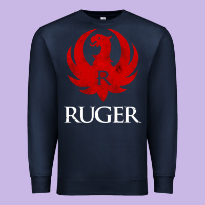 Vintage Ruger Premium Sweatshirt Designed By Floraart
