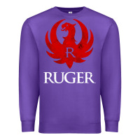 Purple vintage ruger Premium Sweatshirt - FloraArt