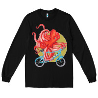 Black Cycling octopus Long Sleeve Tee - Bettercallsaul