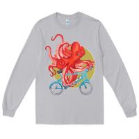 Moon Dust Cycling octopus Long Sleeve Tee - Bettercallsaul