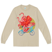 Mushroom Cycling octopus Long Sleeve Tee - Bettercallsaul